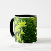 Gelbe Orchideen-Tasse Tasse (Vorderseite Links)
