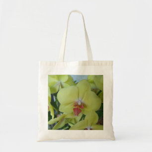 Gelbe Orchideen Tragetasche
