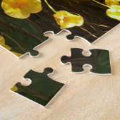 Gelbe Orchideen - tropische Blume Puzzle (Seite)