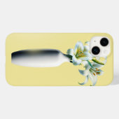 Gelbe Osterase Lilies Floral Vase Case-Mate iPhone Hülle (Rückseite (Horizontal))