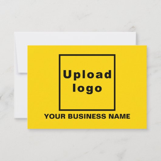 Gelbe Osterkarte Karte (Rückseite)