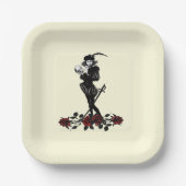 Gelbe Papierplatte des Hamlet Pappteller (Vorderseite)