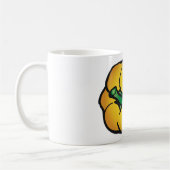 Gelbe Paprika-Tasse Kaffeetasse (Links)