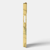 Gelbe Perle auf Karte Case-Mate iPhone Hülle (Rückseite / Rechts)