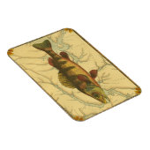 Gelbe Perle auf Karte Magnet (Rechte Seite)