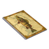 Gelbe Perle auf Karte Notizblock (Rechte Seite)