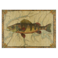 Gelbe Perle auf Karte