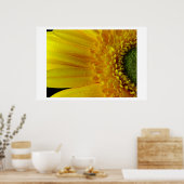Gelbe Petalen Poster (Küche)
