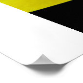 Gelbe Petalen Poster (Ecke)