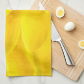 Gelbe Petals Küchentuch 16" x 24" (Viertel Falte)