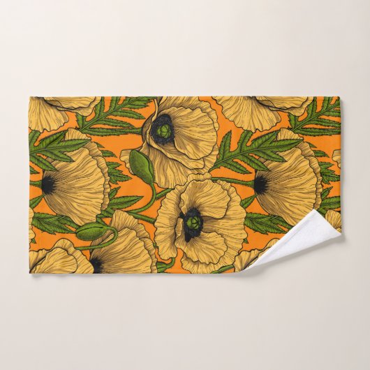 Gelbe Pfeffer Badhandtuch Set (Handtuch)