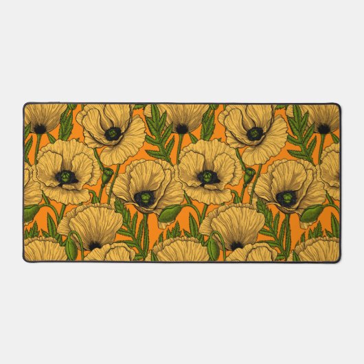 Gelbe Pfeffer Schreibtischunterlage (Vorderseite)