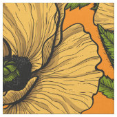 Gelbe Pfeffer Stoff (Nahaufnahme)