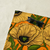 Gelbe Pfeffer Strandtuch (Beispiel)