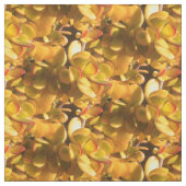 Gelbe Pflanze Stoff (Muster)