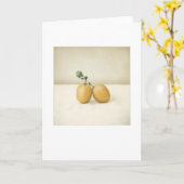 Gelbe Pflaumen im Hinterhof - Stillleben - Blindgr Karte (Gelbe Blume)