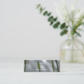 Gelbe Pflaumen schatten 10 Visitenkarten Mini Visitenkarte (Stehend Vorderseite)