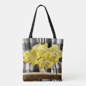 Gelbe Phalaenopsis Orchide Blume Tasche (Rückseite)