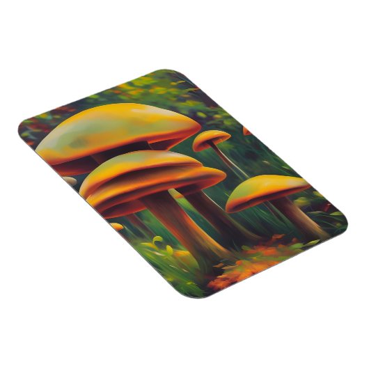 Gelbe Pilze Magnet (Rechte Seite)
