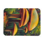 Gelbe Pilze Magnet (Horizontal)