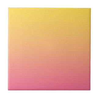 Gelbe Pink Farbe Fliese