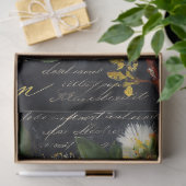 Gelbe Pinsel-Blume Seidenpapier (Geschenk)