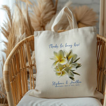 Gelbe Plumeria-Blume Hochzeitstag