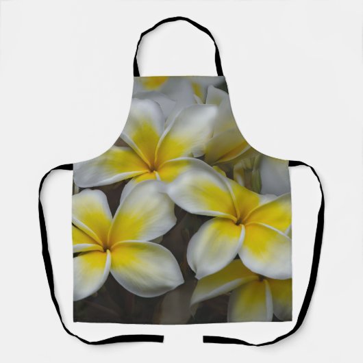 Gelbe Plumeria, Hawaii-Blume Schürze (Vorderseite)