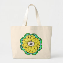 GELBE POINSETTIA Taschen-Tasche