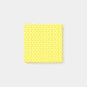 Gelbe Polka Dots Postit Notizen (Vorderseite)