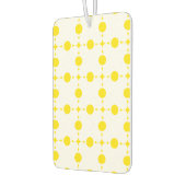 Gelbe Polka-Punkte, Polka-Dottern-Muster, Punkte,  Autolufterfrischer (Links)