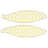 Gelbe Polka-Punkte, Polka-Dottern-Muster, Punkte,  Basketball (Panele)