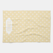 gelbe Polstecken aus Zitronenholz Küchentuch (Horizontal)