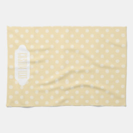 gelbe Polstecken aus Zitronenholz Küchentuch