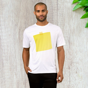 Gelbe Post Es Hinweis Mens Active T-Shirt