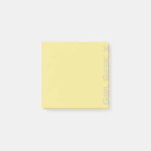 Gelbe Post-Itanmerkungen Post-it Klebezettel