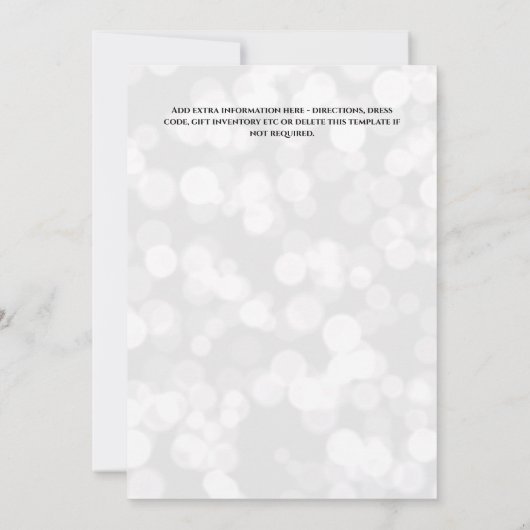 Gelbe Prinzessin Quinceañera Fantasy Ballgow Rose Einladung (Rückseite)