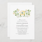 Gelbe Probe Einladung (Vorne/Hinten)