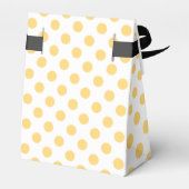 Gelbe Punkte Geschenkschachtel (Rückseite)