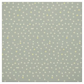 Gelbe Punkte in Grau Stoff (Muster)