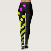 Gelbe Punkte Leggings (Rückseite)