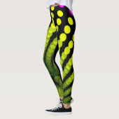 Gelbe Punkte Leggings (Links)