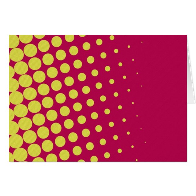 Gelbe Punkte rückwärts (Vorderseite (Horizontal))