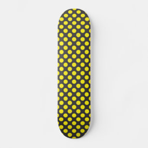 Gelbe Punkte Skateboard