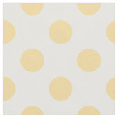 Gelbe Punkte Stoff (Nahaufnahme)