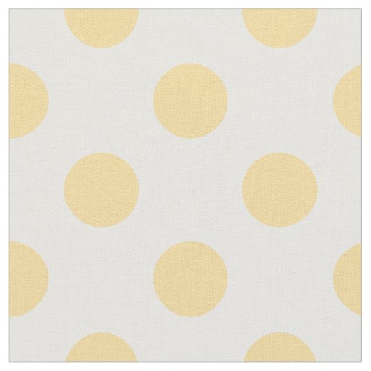 Gelbe Punkte Stoff (Nahaufnahme)