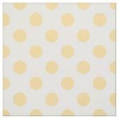 Gelbe Punkte Stoff (Muster)