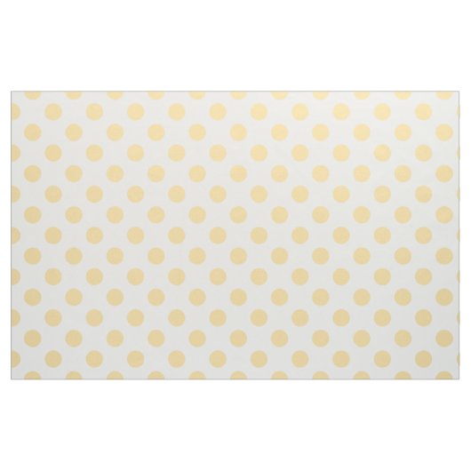 Gelbe Punkte Stoff (Fat Quarter (45,7 x 55,9 cm))