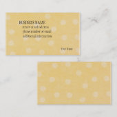 Gelbe Punkte - Visitenkarte (Vorne/Hinten)