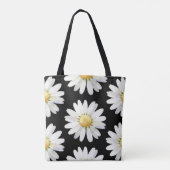 Gelbe Punktierte Gänseblümchen Tasche (Rückseite)